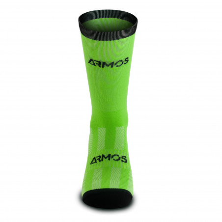 CHAUSSETTES CYCLISME ARMOS TALISMAN VERT - MI-HAUTES