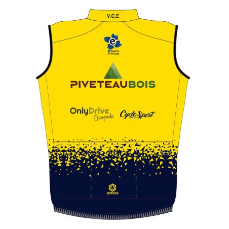 GILET PRO Coupe Vent - BU203 - VELO CLUB ESSARTAIS