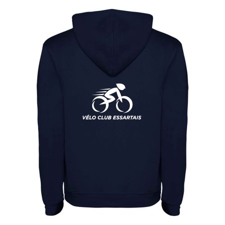 SWEAT COTON CAPUCHE - R1067 - VELO CLUB ESSARTAIS
