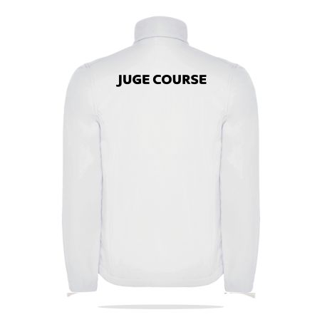 VESTE SOFTSHELL Homme - R6436 - FFRS JUGE COURSE
