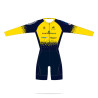 COMBINAISON CYCLISME PRO AERO Manches longues - CLM - PISTE - VTT - BU105C - VELO CLUB ESSRATAIS