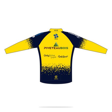 MAILLOT PRIMO Manches longues ENFANT - BU320E - VELO CLUB ESSARTAIS