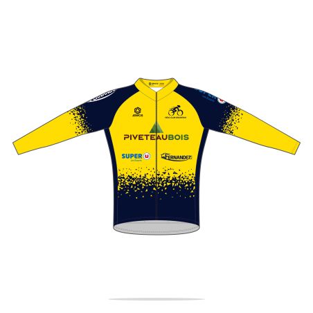 MAILLOT PRIMO Manches longues ENFANT - BU320E - VELO CLUB ESSARTAIS
