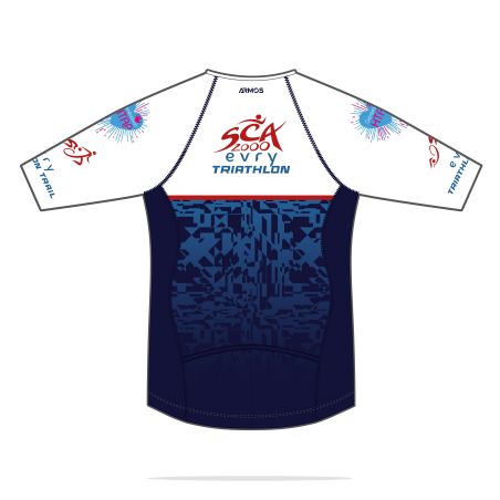 TOP TRIATHLON PERFO LD Manches courtes - BU107TH - SCA 2000 EVRY TRIATHLON