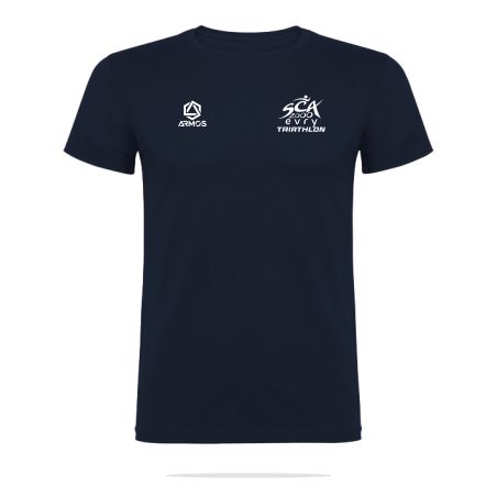 T-SHIRT COTON 155g Homme - R6554 - SCA 2000 EVRY TRIATHLON