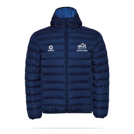 VESTE DOUDOUNE CAPUCHE Homme - R5090 - SCA 2000 EVRY TRIATHLON