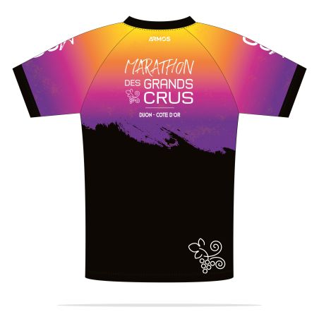 MAILLOT RUNNING HOMME PRIMO Manches courtes - BU701H - MARATHON DES GRANDS CRUS
