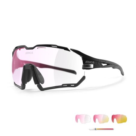 LUNETTES ARMOS ELIUS - NOIR - VERRES PHOTOCHROMIQUES ERIDIUM