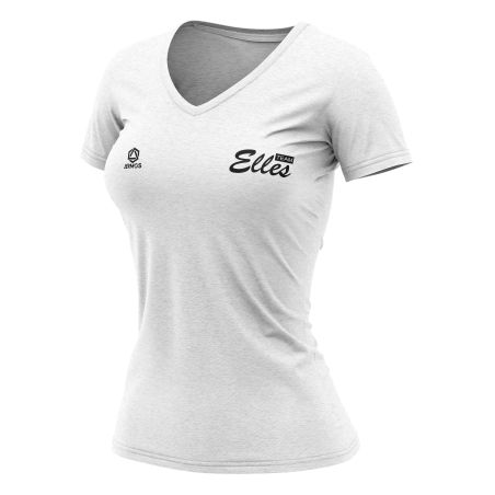 T-SHIRT COTON 155g Col V Femme - R6646
