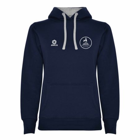 SWEAT COTON CAPUCHE Femme - R1068 - FFRS LIGUE REGIONALE
