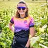 MAILLOT RUNNING FEMME PRIMO Manches courtes - BU701F - MARATHON DES GRANDS CRUS