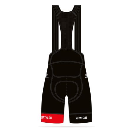 CUISSARD CYCLISME PERFO Avec bretelles - BU601C - ROMANS TRIATHLON