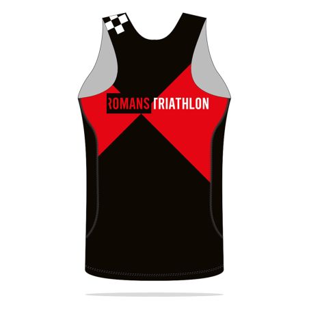 DÉBARDEUR RUNNING FEMME PERFO - BU703F - ROMANS TRIATHLON
