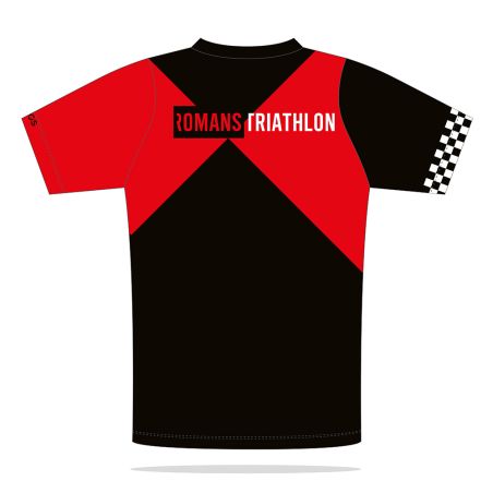 MAILLOT RUNNING HOMME CLASSIC Manches courtes - A700H - ROMANS TRIATHLON
