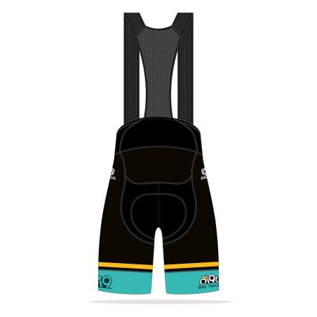 CUISSARD CYCLISME PERFO Avec bretelles - BU601C - DIG TRACKS