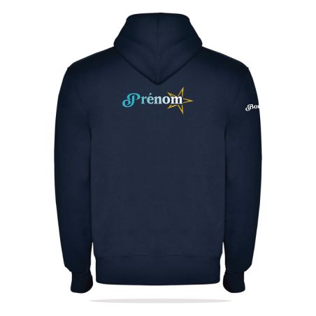 SWEAT ZIPPÉ CAPUCHE Enfant- R6421E - AL BOUAYE GYM