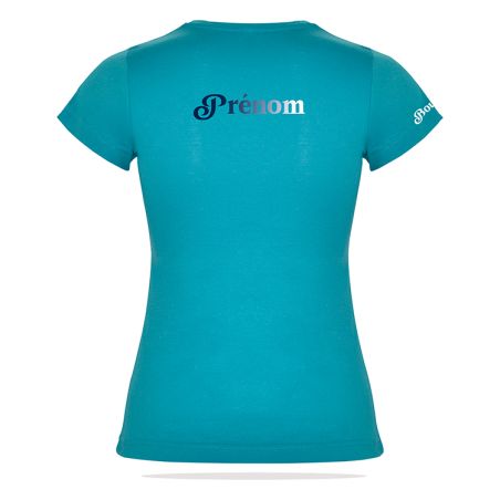 T-SHIRT COTON 155 Cintré Fille/Femme - R6627 - AL BOUAYE GYM