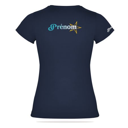 T-SHIRT COTON 155 Cintré Fille/Femme - R6627 - AL BOUAYE GYM