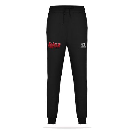 PANTALON COTON Logo Grenat Homme - R1174 - WILD TEAM TRIATHLON