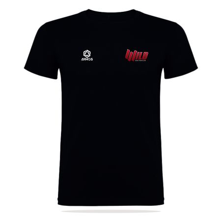 T-SHIRT COTON 155g Logo Grenat Homme - R6554H - WILD TEAM TRIATHLON