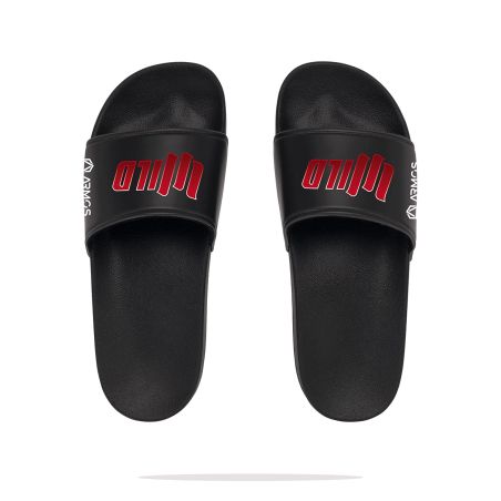 CLAQUETTES Logo Grenat - PA970 - WILD TEAM TRIATHLON