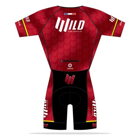TRIFONCTION EVO CD Manches courtes - A102T - WILD TEAM TRIATHLON