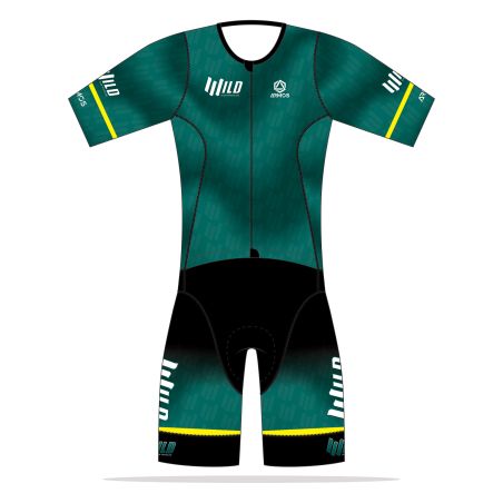 TRIFONCTION PERFO LD Manches courtes - BU101T - WILD TEAM TRIATHLON