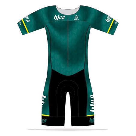 TRIFONCTION PRO AERO LD Manches courtes - BU102TH - WILD TEAM TRIATHLON