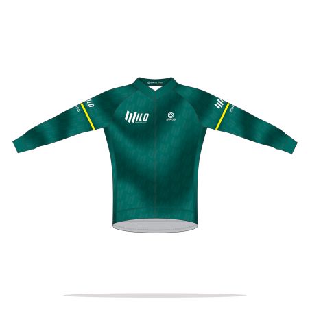 MAILLOT PERFO Manches Longues - BU321 - WILD TEAM TRIATHLON