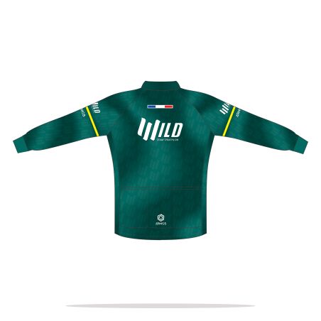 MAILLOT PERFO Manches Longues - BU321 - WILD TEAM TRIATHLON