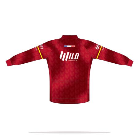 MAILLOT PERFO Manches Longues - BU321 - WILD TEAM TRIATHLON