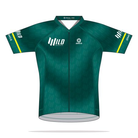 MAILLOT PERFO Manches Courtes - BU421 - WILD TEAM TRIATHLON