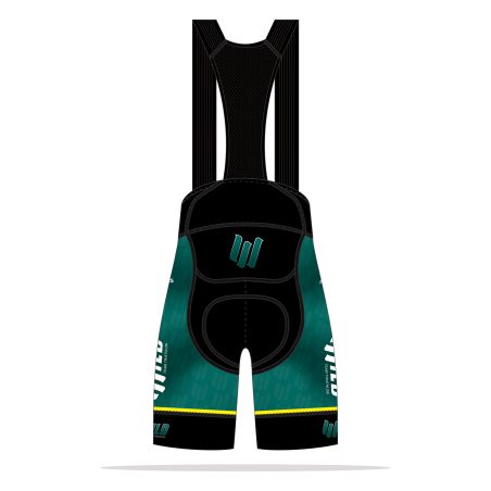 CUISSARD CYCLISME PERFO Avec bretelles - BU601C - WILD TEAM TRAITHLON