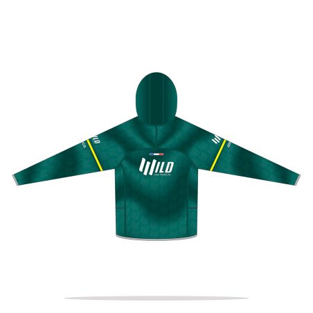 VESTE RUNNING COUPE VENT ET DEPERLANT PERFO - BU714H - WILD TEAM TRIATHLON