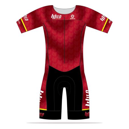 TRIFONCTION PRO AERO LD Manches courtes - BU102TH - WILD TEAM TRIATHLON