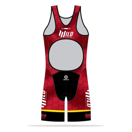 TRIFONCTION PRIMO CD Femme sans manches - BU100TF - WILD TEAM TRIATHLON