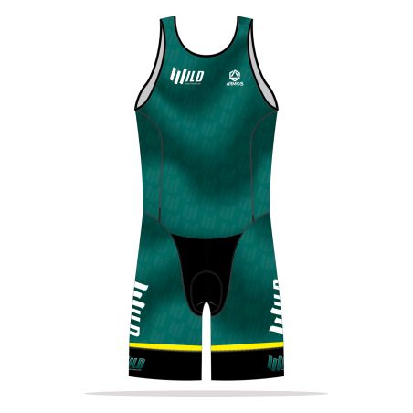 TRIFONCTION PRIMO CD Femme sans manches - BU100TF - WILD TEAM TRIATHLON