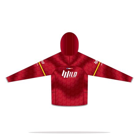 VESTE RUNNING COUPE VENT ET DEPERLANT PERFO - BU714H - WILD TEAM TRIATHLON