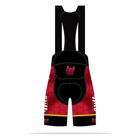 CUISSARD CYCLISME PERFO Avec bretelles - BU601C - WILD TEAM TRIATHLON