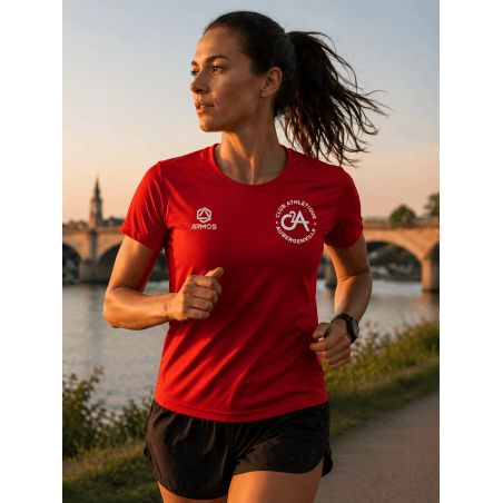 MAILLOT RUNNING 135 CLASSIC TONIC MC Femme - R0408 - ATHLETISME AUBERGENVILLE
