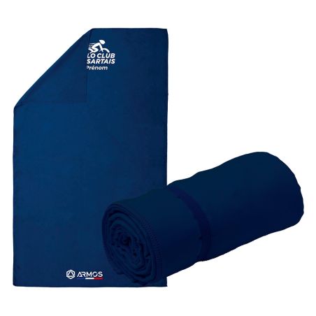 SERVIETTE SPORT EPONGE 60 x 145 - R7100G - VELO CLUB ESSARTAIS