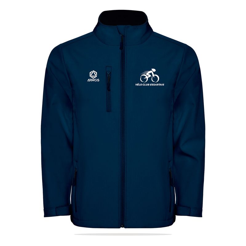 VESTE SOFTSHELL BRODÉE Homme/Enfant - R6436H/E - VELO CLUB ESSARTAIS
