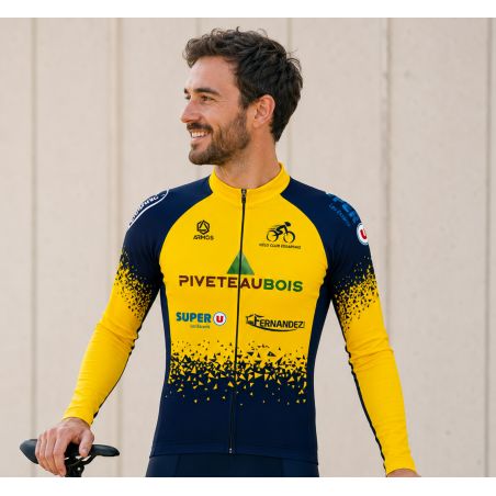 MAILLOT PRIMO Manches longues - BU320 - VELO CLUB ESSARTAIS