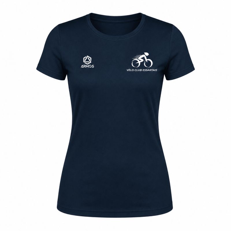 T-SHIRT TECHNIQUE RUNNING EVO LIGHT MC Femme - R0431 - VELO CLUB ESSARTAIS
