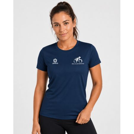 T-SHIRT TECHNIQUE RUNNONG EVO LIGHT MC Femme - R0431 - VELO CLUB ESSARTAIS