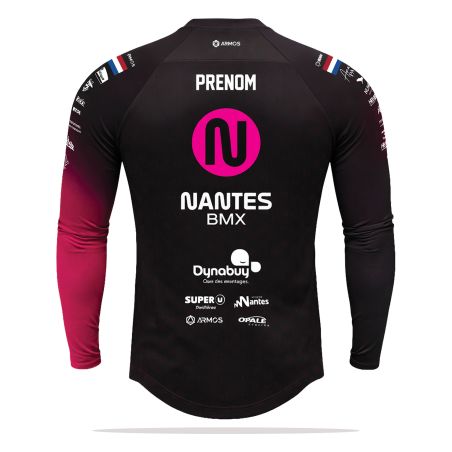MAILLOT AUTHENTIC BMX PRO Manches longues - A424 - NANTES BMX Pays-bas