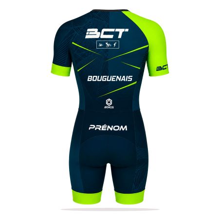 TRIFONCTION CLASSIC MC - Enfant - A100T - BOUGUENAIS CLUB TRIATHLON