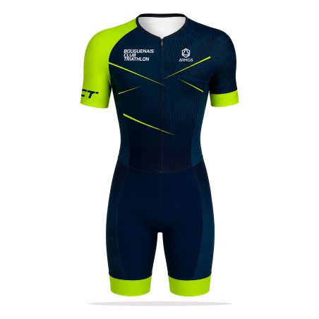TRIFONCTION CLASSIC MC - Enfant - A100T - BOUGUENAIS CLUB TRIATHLON