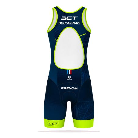 TRIFONCTION PRIMO CD Sans manches - Femme - BU100TF - BOUGUENAIS CLUB TRIATHLON