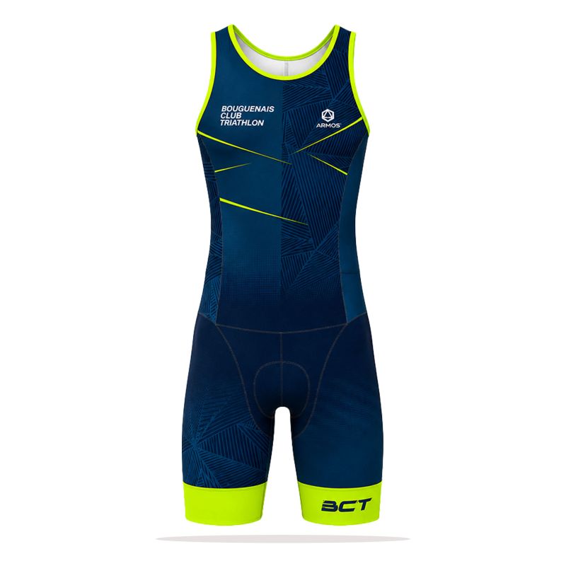 TRIFONCTION ACTIVE CD Sans manches - Femme - BU100TF - BOUGUENAIS CLUB TRIATHLON